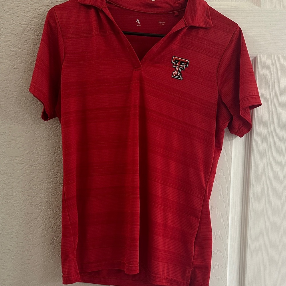 Red Women's Polo Shirt